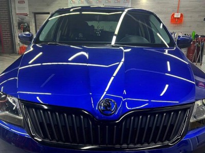 Антихром на Skoda Rapid