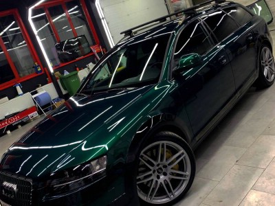 Тонирование задней полусферы Audi A6