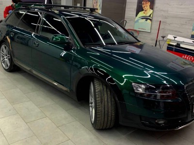 Тонирование задней полусферы Audi A6