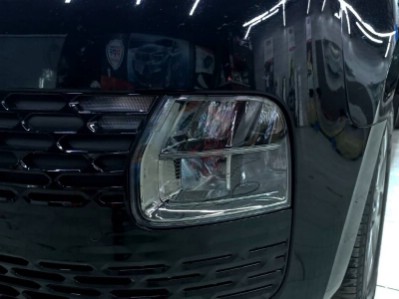 Бронирование фар и тонирование задней полусферы на автомобиле HYUNDAI STARIA