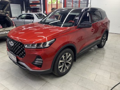 Chery Tiggo 7PRO тонирование задней полусферы