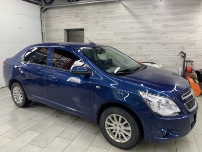Тонирование задней полусферы остекления авто Chevrolet Cobalt 2011 (RAVON R4)