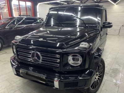 Тонирование лобового стекла G-Model Ranger (Gelandevagen) G500 W463