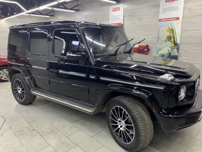 Тонирование лобового стекла G-Model Ranger (Gelandevagen) G500 W463