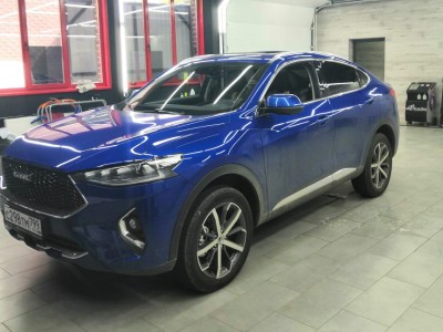 Тонирование задней полусферы Haval F7x