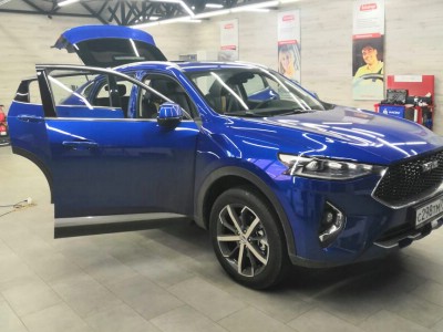 Тонирование задней полусферы Haval F7x