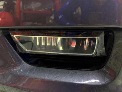 Тонирование задней полусферы Honda Accord