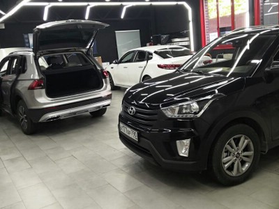 Тонирование задней полусферы Hyundai Creta