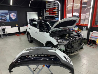 Тонирование задней полусферы Hyundai Creta