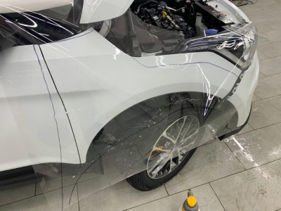 Тонирование задней полусферы Hyundai Creta