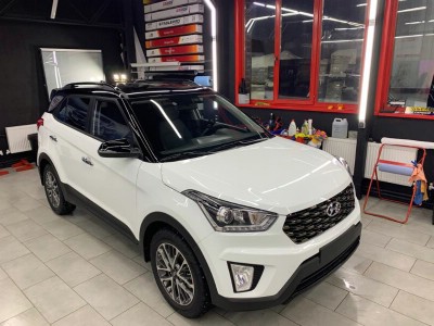 Тонирование задней полусферы Hyundai Creta