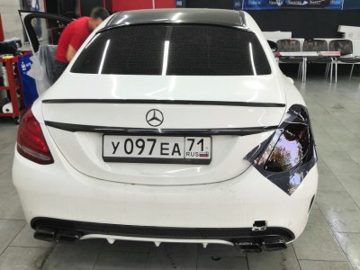 Тонирование задней оптики Hyundai Elantra 2019- 