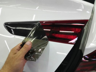 Тонирование задней оптики Hyundai Elantra 2019- 