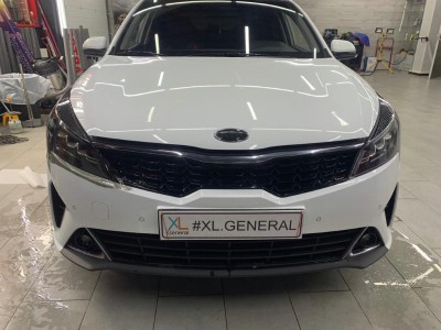 Kia Rio III Тонирование фар головного освещения