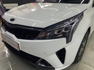 Kia Rio III Тонирование фар головного освещения