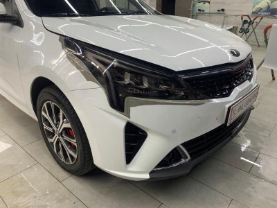 Kia Rio III Тонирование фар головного освещения