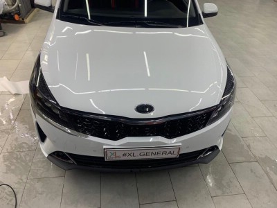 Kia Rio III Тонирование фар головного освещения