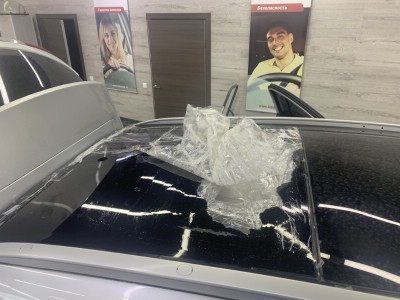 Замена остекления панорамной крыши Kia Sportage 5D SUV 2016-