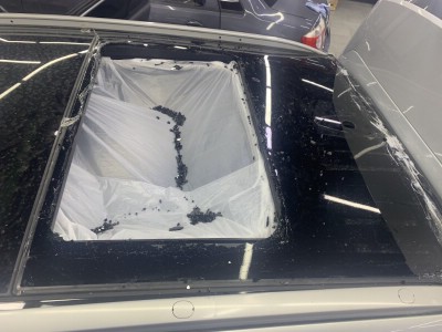 Замена остекления панорамной крыши Kia Sportage 5D SUV 2016-