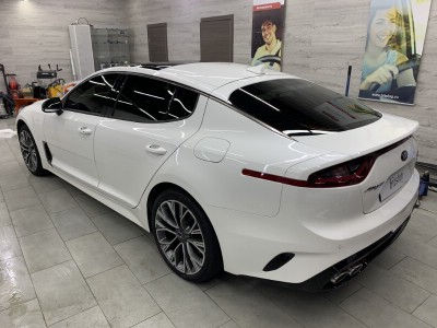 Бронирование фар головного освещения Kia Stinger 5D