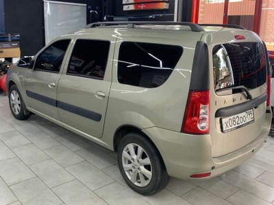 Тонирование всего остекления авто Lada Largus