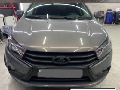 Бронирование передней части автомобиля Lada Vesta