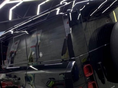 Тонирование задней полусферы Land Rover Defender
