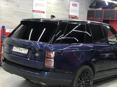 Тонирование задней полусферы Range Rover 4 Ranger 5D 2012-