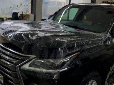 Защита лакокрасочного покрытия полиуретановой плёнкой Hexis Lexus Lx
