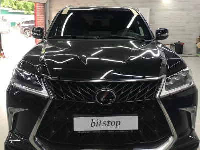 Тонирование передних опускных стекол LEXUS LX570 