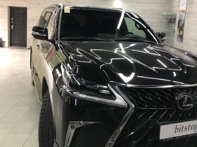 Тонирование передних опускных стекол LEXUS LX570 