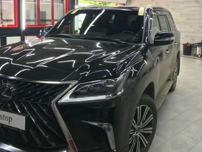 Тонирование передних опускных стекол LEXUS LX570 