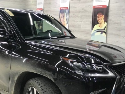 Тонирование передних опускных стекол LEXUS LX570 