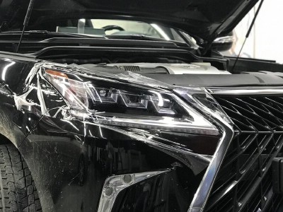 Тонирование передних опускных стекол LEXUS LX570 