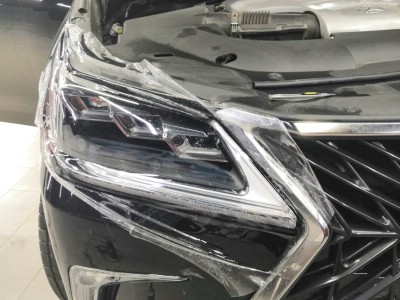 Тонирование передних опускных стекол LEXUS LX570 