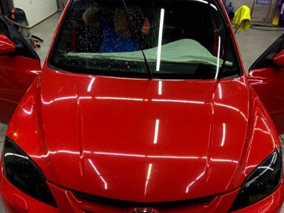 Тонирование лобового стекла Mazda 3