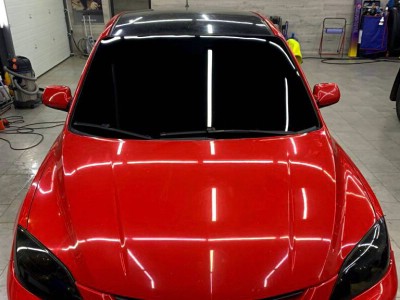 Тонирование лобового стекла Mazda 3