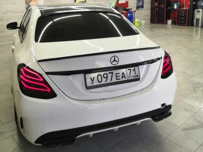 Тонирование задней оптики Mercedes E-CLASS W213 2016- 