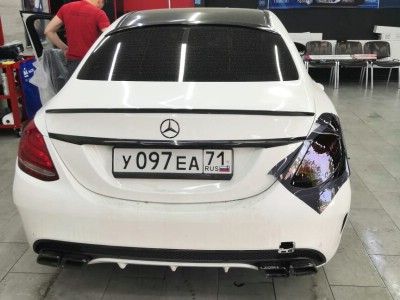 Тонирование задней оптики Mercedes E-CLASS W213 2016- 