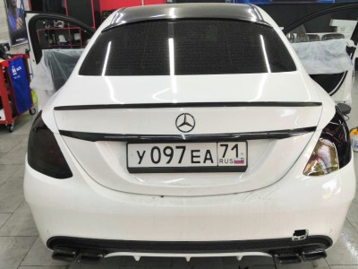Тонирование задней оптики Mercedes E-CLASS W213 2016- 