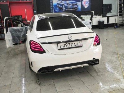 Тонирование задней оптики Mercedes E-CLASS W213 2016- 