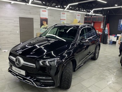 Комплексная оклейка элементов кузова пленкой полиуретан Mercedes GLE RangeR 5D