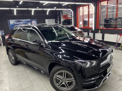 Комплексная оклейка элементов кузова пленкой полиуретан Mercedes GLE RangeR 5D