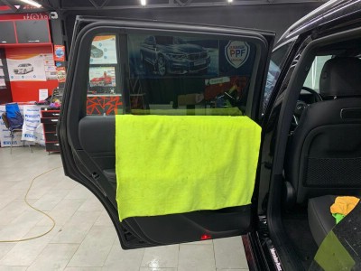 Тонирование задней полусферы остекления авто MercedEs GLS Ranger 5D 2019-