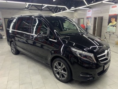 Тонирование всего остекления авто MercedEs V-Class (W447)