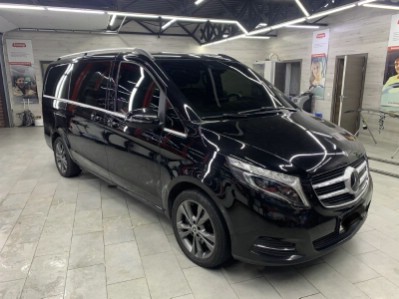Тонирование всего остекления авто MercedEs V-Class (W447)