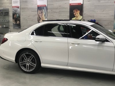 Mercedes W213 тонирование задней полусферы