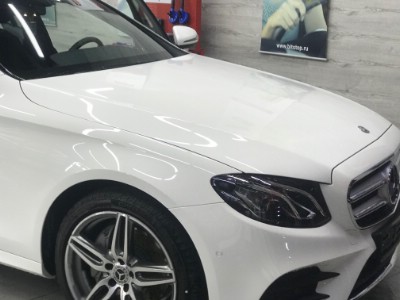 Mercedes W213 тонирование задней полусферы