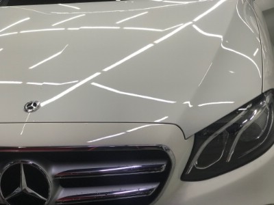 Mercedes W213 тонирование задней полусферы