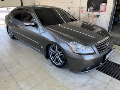 Тонирование всего остекления авто Nissan Fuga